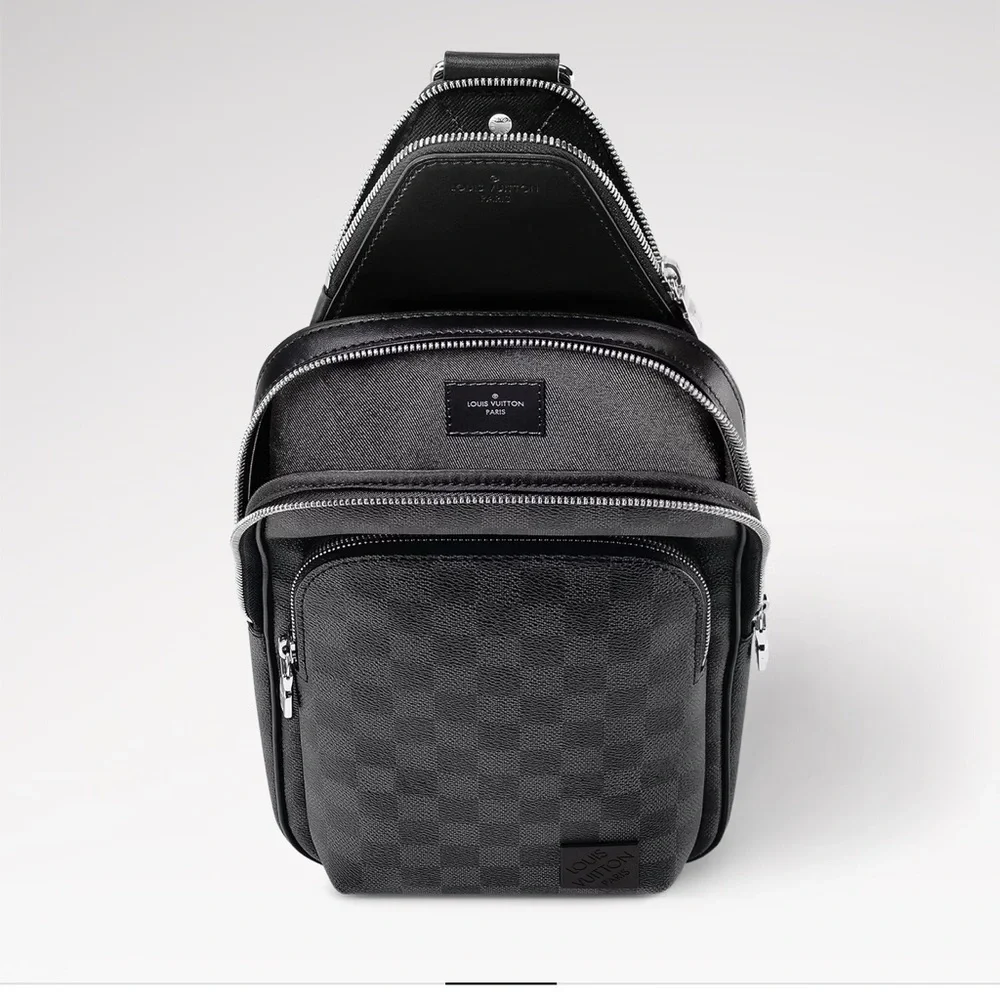 Damier Graphite Canvas Crossbody UNISEX Sling Bag
